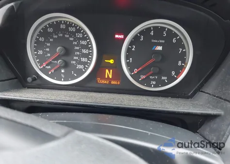 2008 BMW M5 from USA, damaged, VIN WBSNB93558CX09845